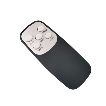 ZEVENTI - Настенен вентилатор FANNY 50W/230V матов хром + с дистанционно управление