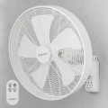 ZEVENTI - Настенен вентилатор FREEZE 50W/230V Ø 45 см бял + дистанционно управление
