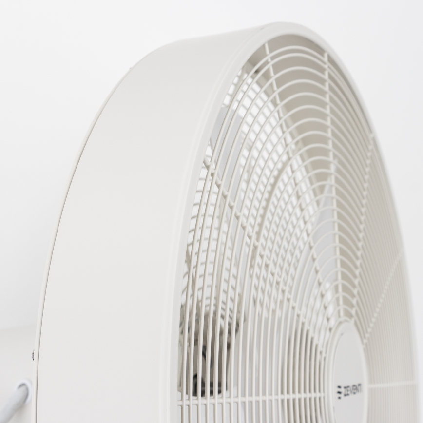 ZEVENTI - Стенен вентилатор FREEZE 50W/230V Ø 40 см бял + дистанционно управление