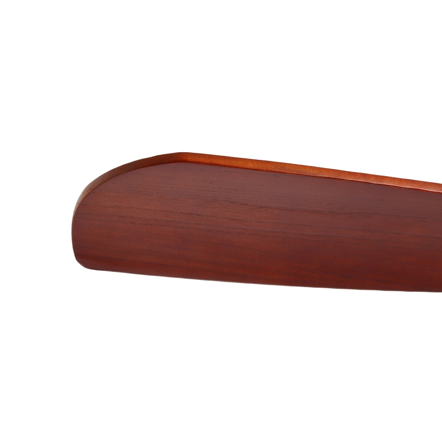 ZEVENTI - Таванен вентилатор LIONI Wi-Fi Tuya черен/дъб + дистанционно управление