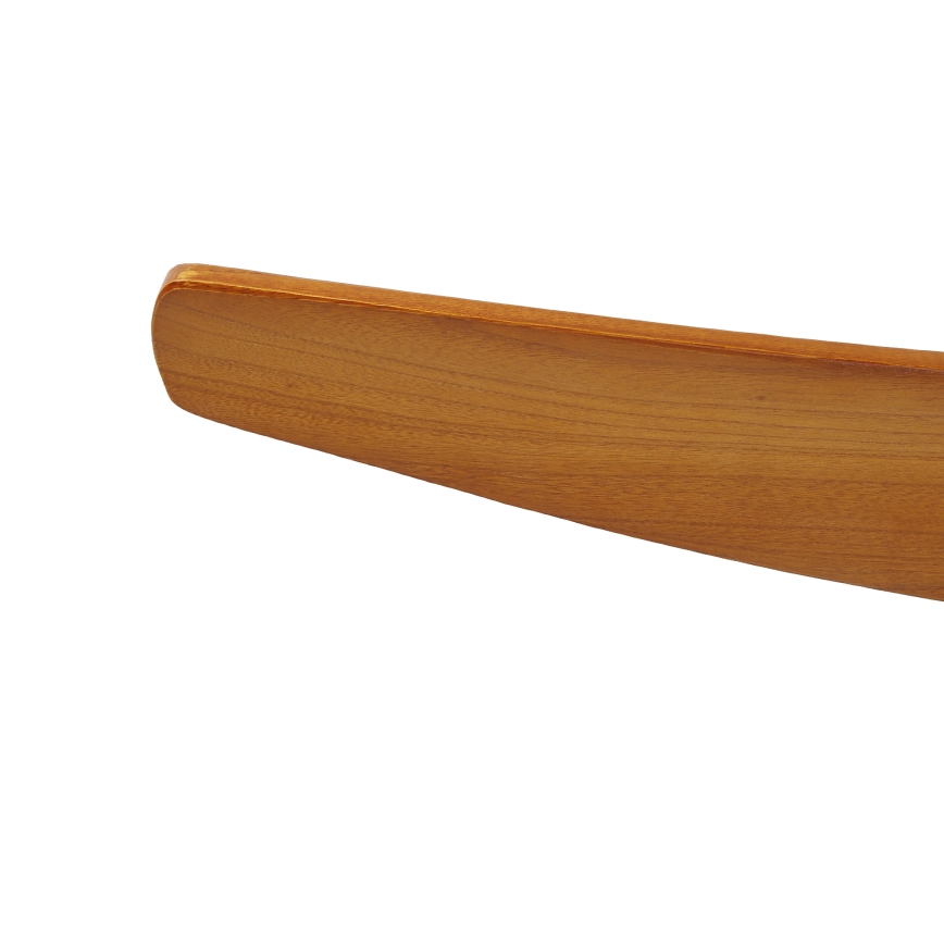 ZEVENTI - Потолъчен вентилатор SPELLO Wi-Fi Tuya черен/дъб + дистанционно управление