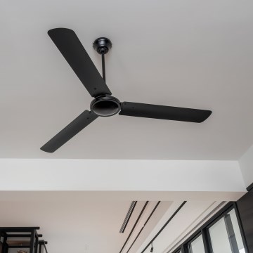 ZEVENTI - Таванен вентилатор TOFINO черен