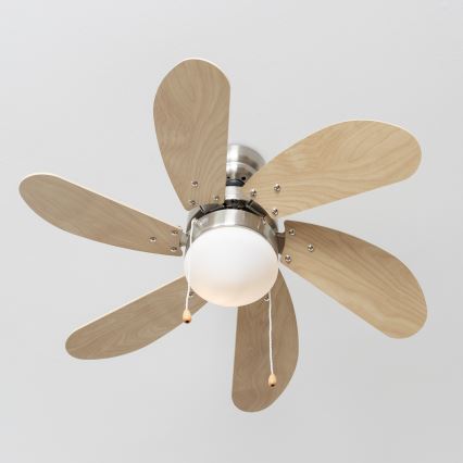 ZEVENTI - Вентилатор за таван FAMARA 1xE14/60W/230V бежов