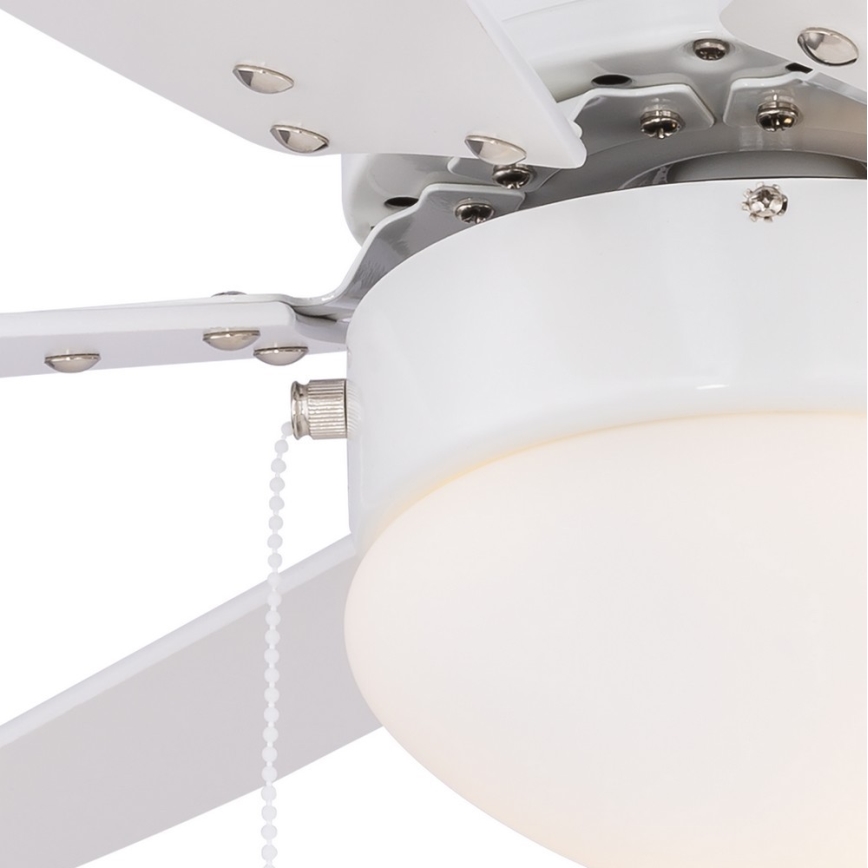 ZEVENTI - Вентилатор за таван FAMARA 1xE14/60W/230V бял