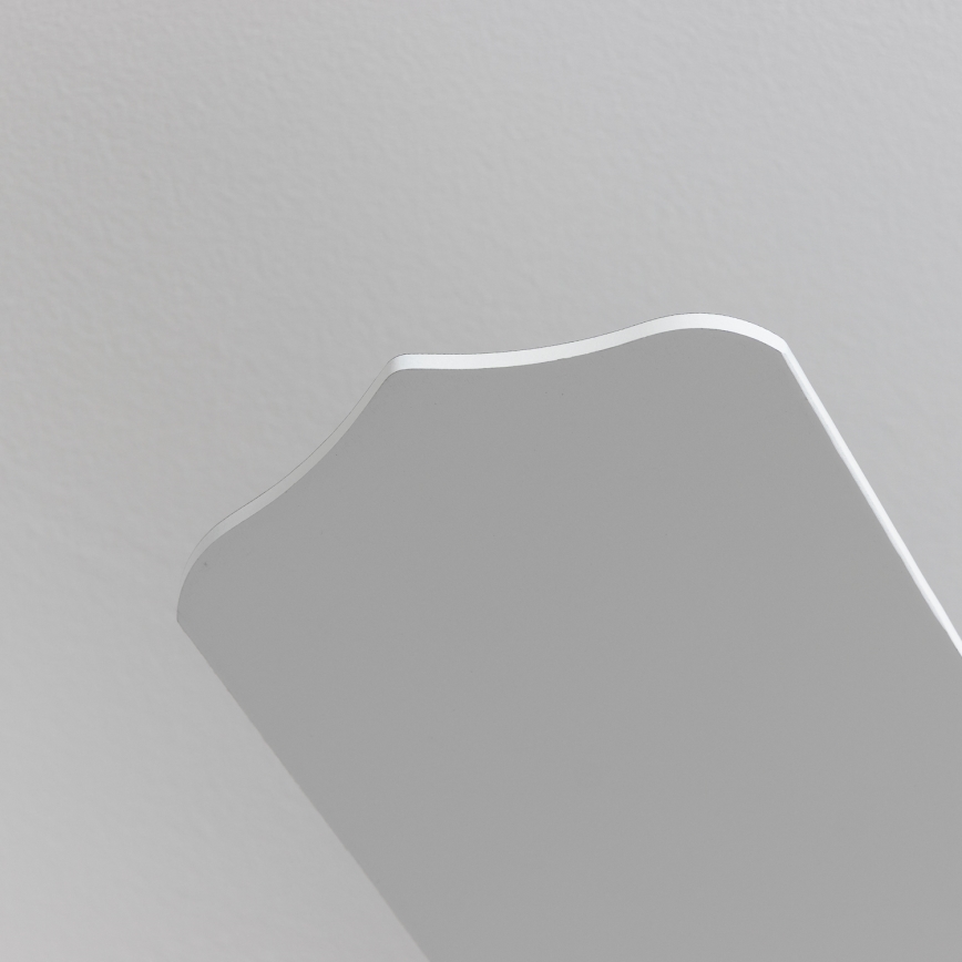 ZEVENTI - Вентилатор за таван NAVAGIO 1xE27/60W/230V черен/бял