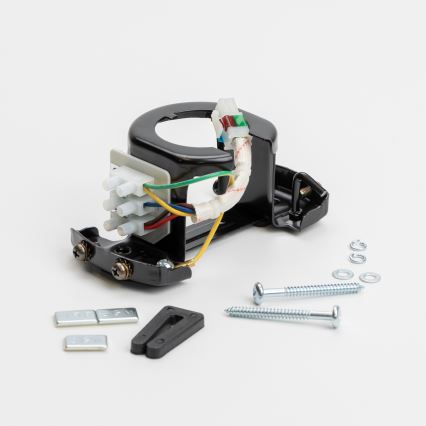 ZEVENTI - Вентилатор за таван NAVAGIO 1xE27/60W/230V черен/бял