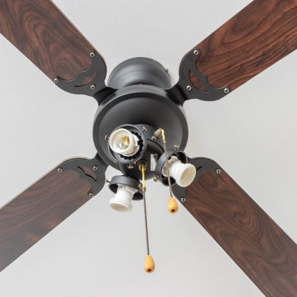 ZEVENTI - Вентилатор за таван ZURRIOLA 3xE27/60W/230V