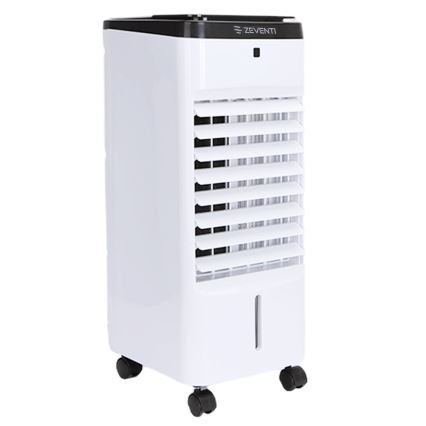 ZEVENTI - Въздушен охладител ARCTIC 60W/230V черен/бял + дистанционно управление