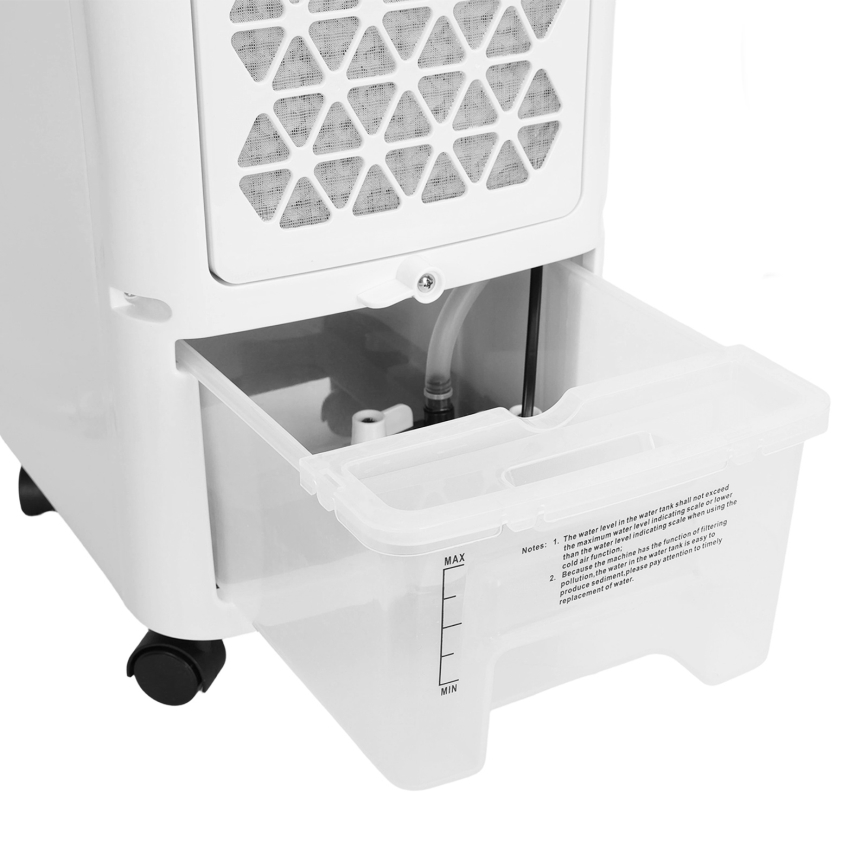 ZEVENTI - Въздушен охладител ARCTIC 60W/230V черен/бял + дистанционно управление