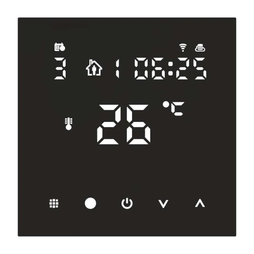 Жичен термостат за подово отопление GoSmart 230/16A Wi-Fi