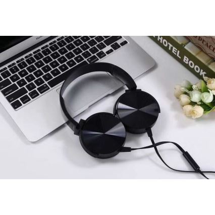 Жични слушалки с микрофон и мини жак C