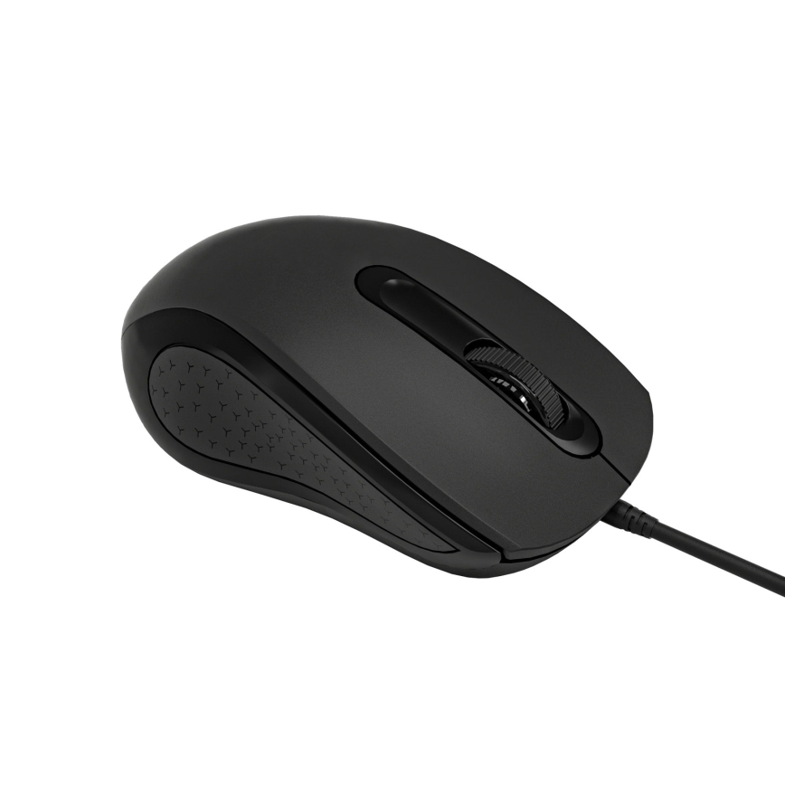 Жична мишка 1200 DPI USB-C черен