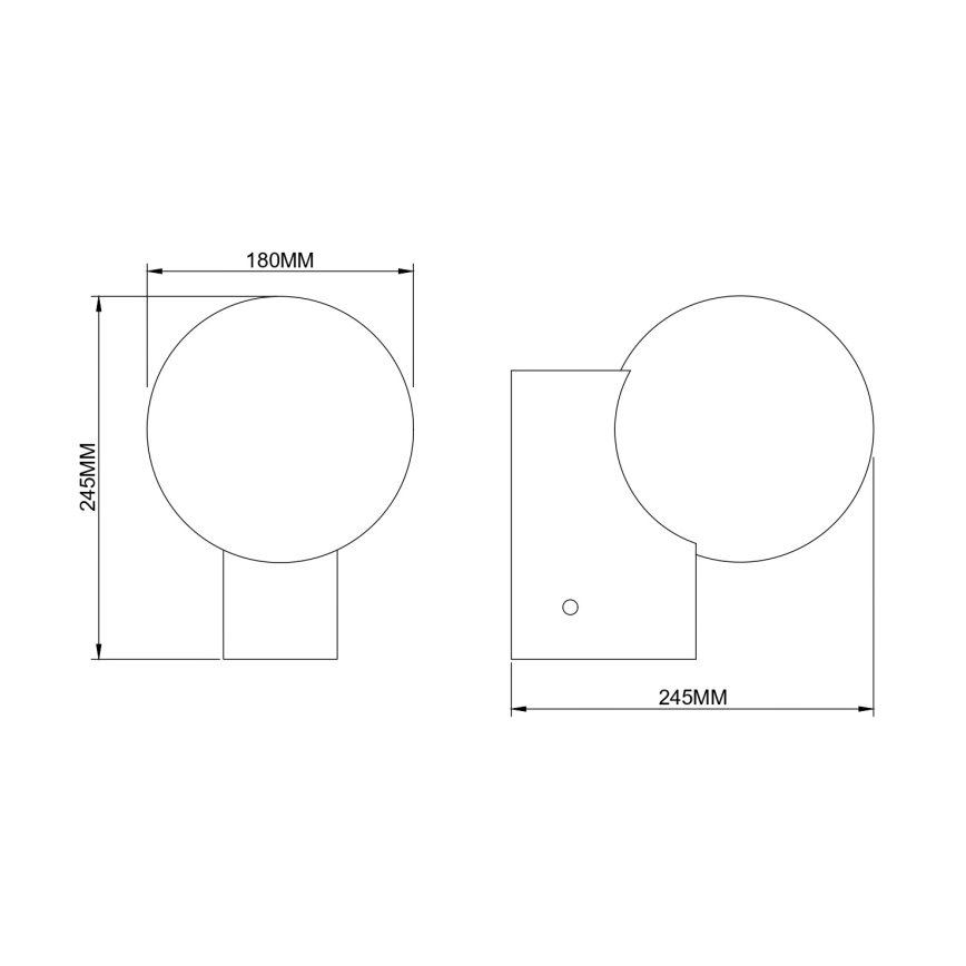 Zuma Line - Стенно осветително тяло 1xE27/25W/230V златно