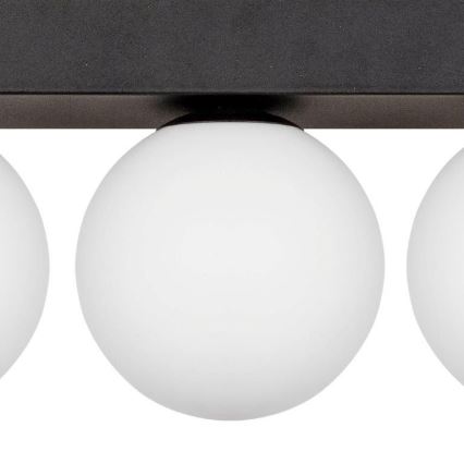 Zuma Line - Плафон 3xG9/8W/230V 46,5 см черен