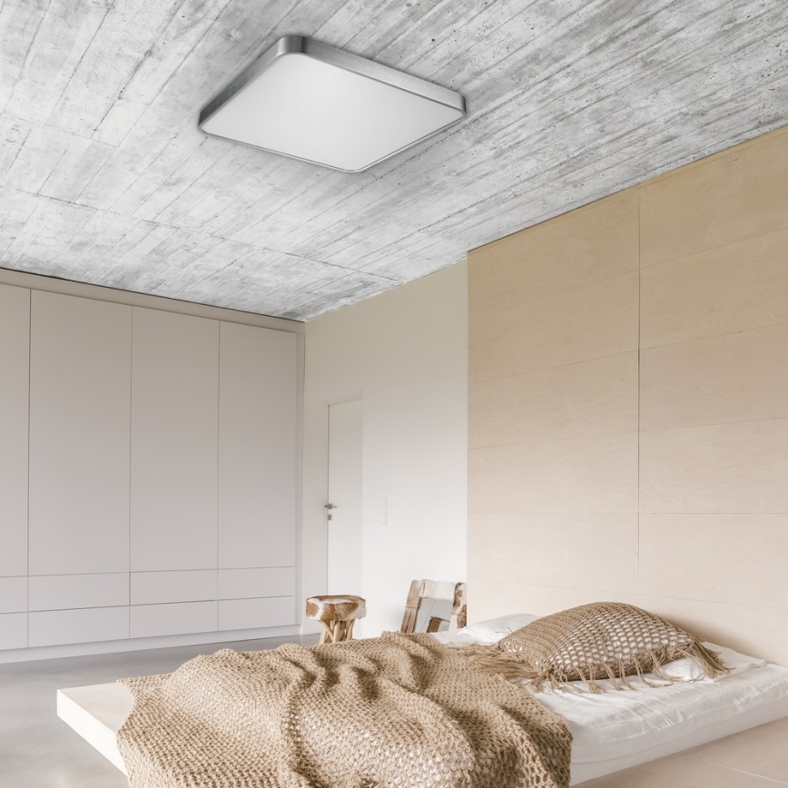 Zuma Line - LED Плафониера LED/60W/230V лъскав хром
