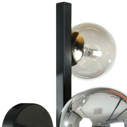 Zuma Line - Стенно осветително тяло 3xG9/8W/230V черно/опушено черно