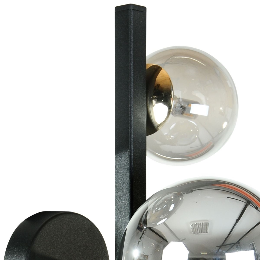 Zuma Line - Стенно осветително тяло 3xG9/8W/230V черно/опушено черно