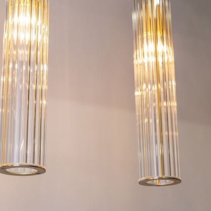 Zuma Line - Полилей на кабел 4xE14/7W/230V златист