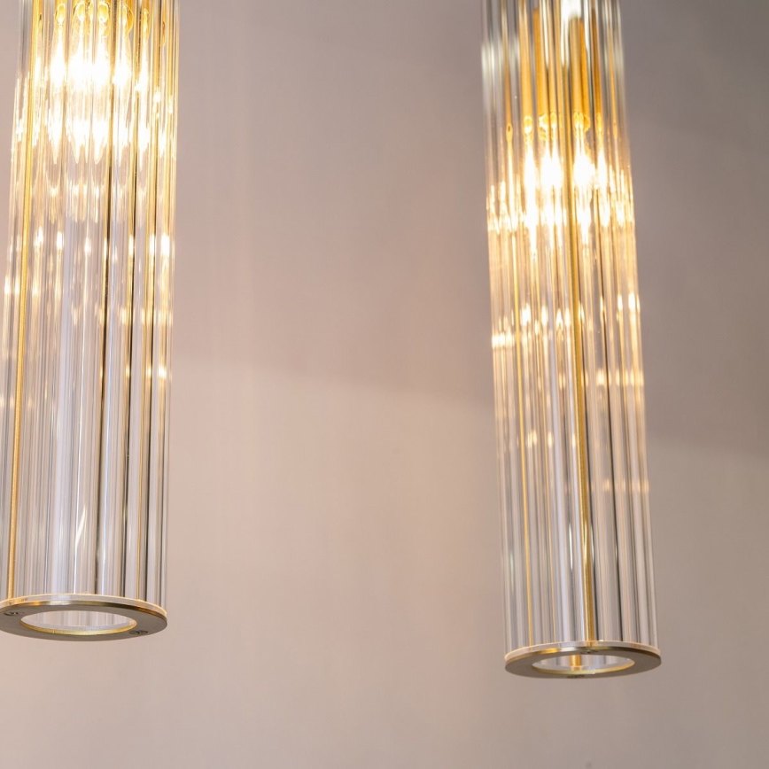 Zuma Line - Полилей на кабел 4xE14/7W/230V златист