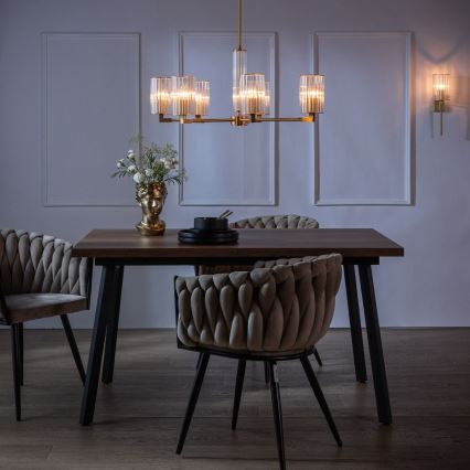 Zuma Line - стенна лампа 1xE14/7W/230V златна