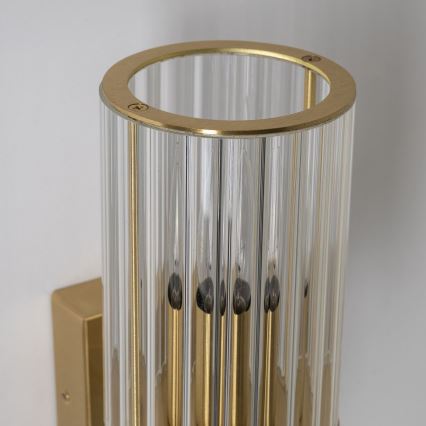 Zuma Line - стенна лампа 1xE14/7W/230V златна