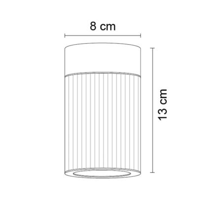 Zuma Line - Точково осветително тяло 1xG9/6W/230V златисто