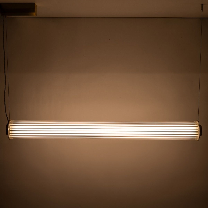 Zuma Line - Димируем LED полилей на кабел LED/39W/230V 2700-6500K златен + дистанционно управление