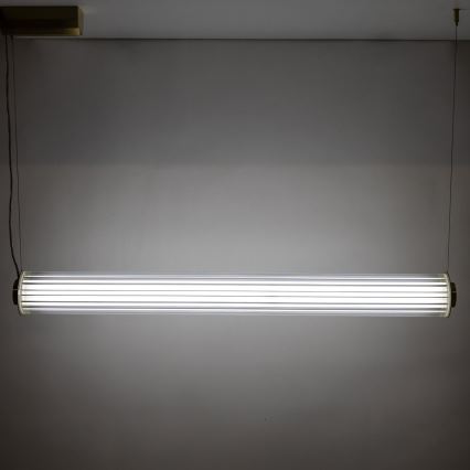 Zuma Line - Димируем LED полилей на кабел LED/39W/230V 2700-6500K златен + дистанционно управление