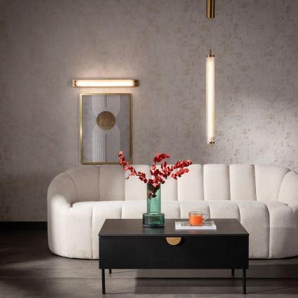 Zuma Line - LED димируем полилей на кабел LED/26W/230V 2700-6500K златист + дистанционно управление