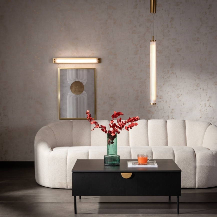 Zuma Line - LED димируем полилей на кабел LED/26W/230V 2700-6500K златист + дистанционно управление