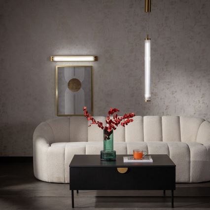 Zuma Line - LED димируем полилей на кабел LED/26W/230V 2700-6500K златист + дистанционно управление