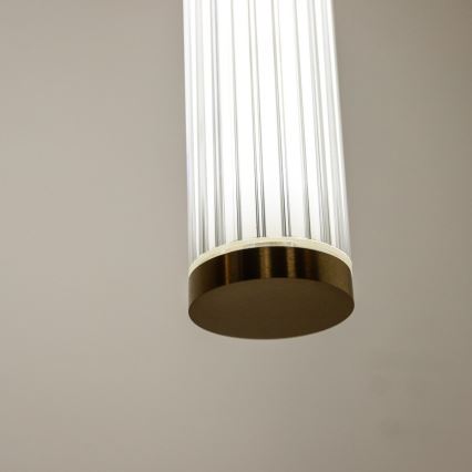 Zuma Line - LED димируем полилей на кабел LED/26W/230V 2700-6500K златист + дистанционно управление