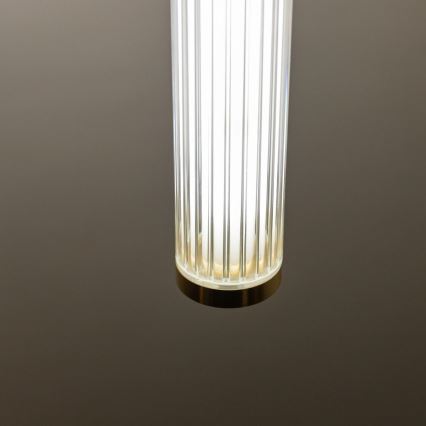 Zuma Line - LED димируем полилей на кабел LED/26W/230V 2700-6500K златист + дистанционно управление