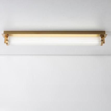 Zuma Line - Димируемо стеннo осветително тяло LED/26W/230V 2700-6500K златисто + дистанционно управление