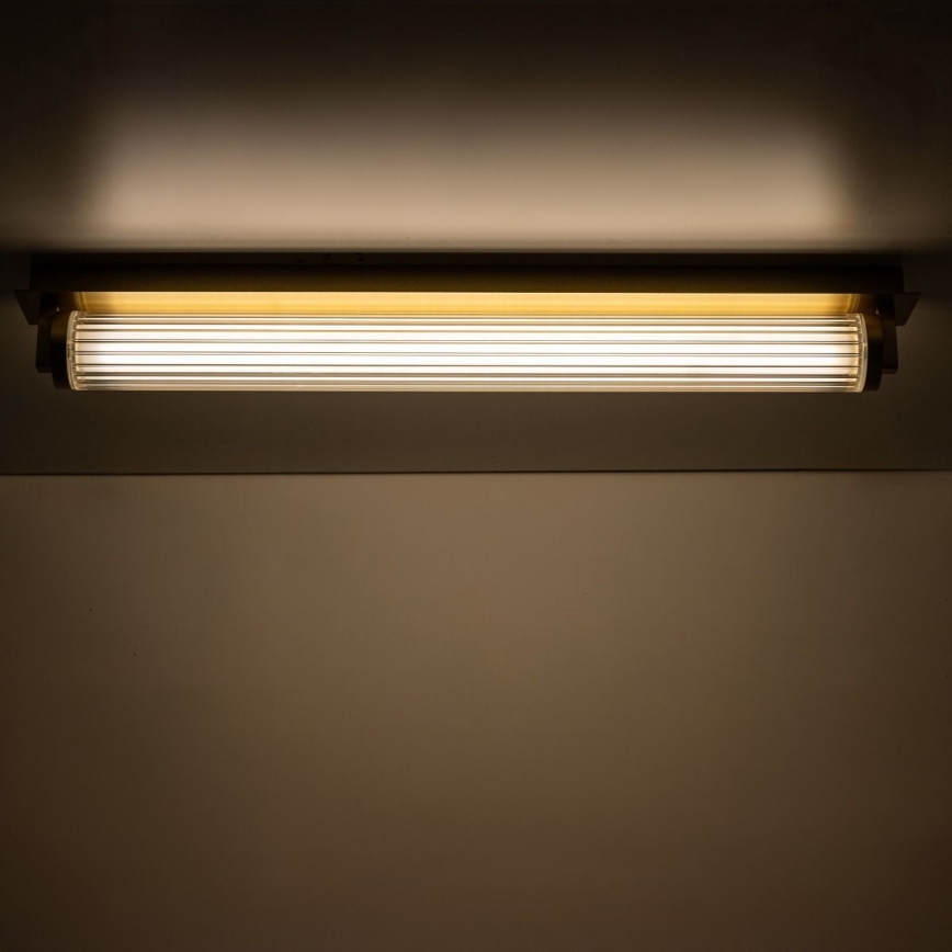Zuma Line - Димируемо стеннo осветително тяло LED/26W/230V 2700-6500K златисто + дистанционно управление