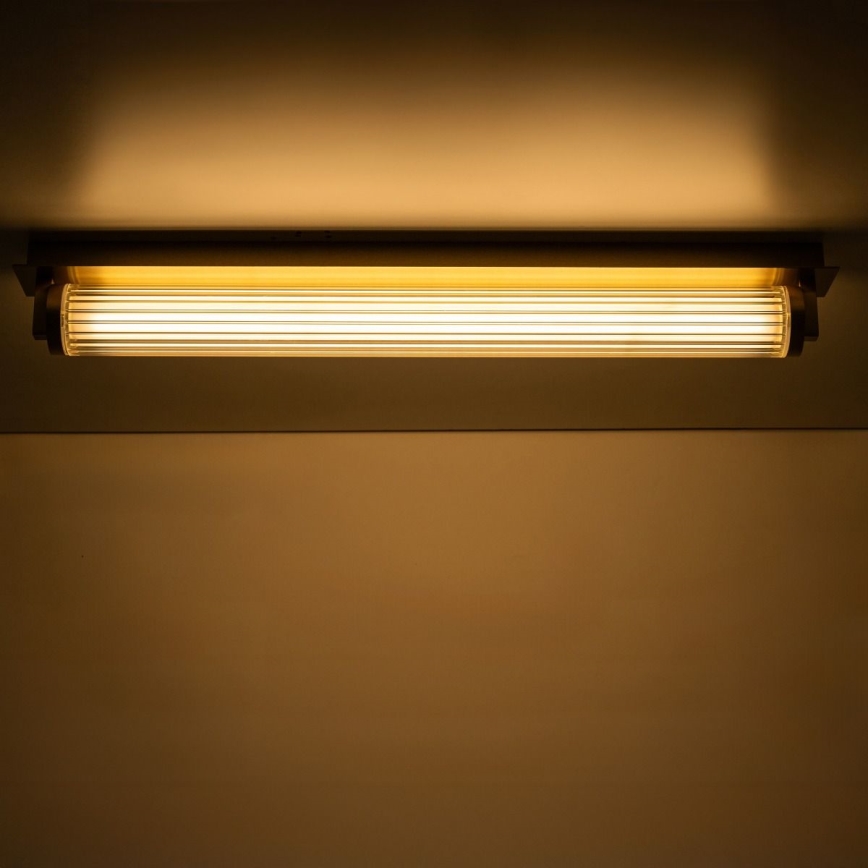 Zuma Line - Димируемо стеннo осветително тяло LED/26W/230V 2700-6500K златисто + дистанционно управление