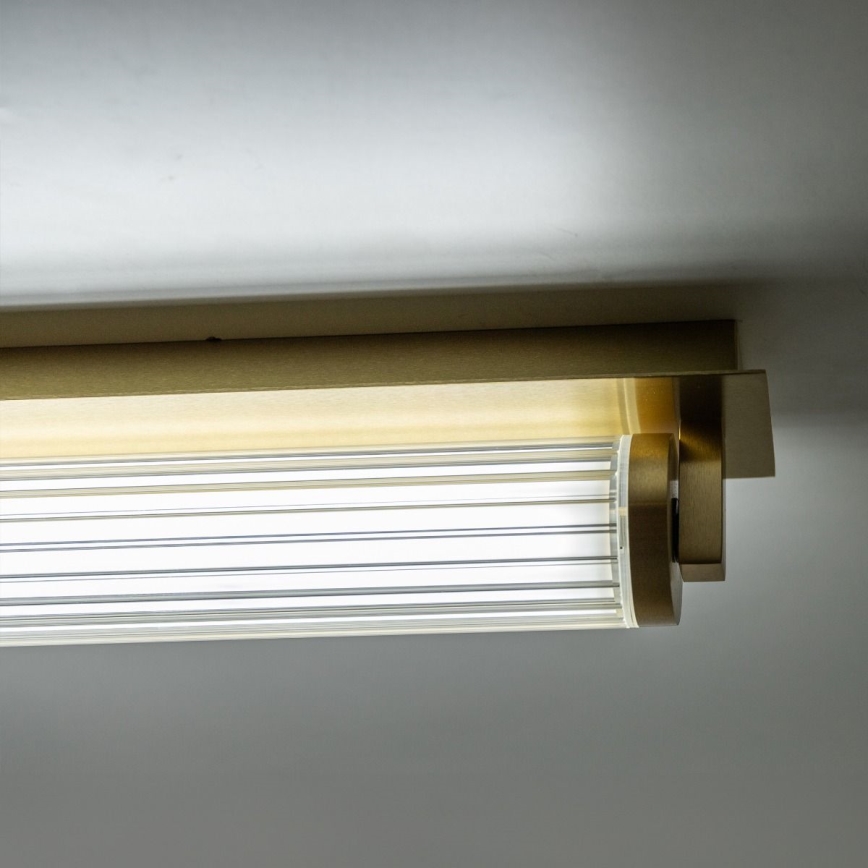 Zuma Line - Димируемо стеннo осветително тяло LED/26W/230V 2700-6500K златисто + дистанционно управление