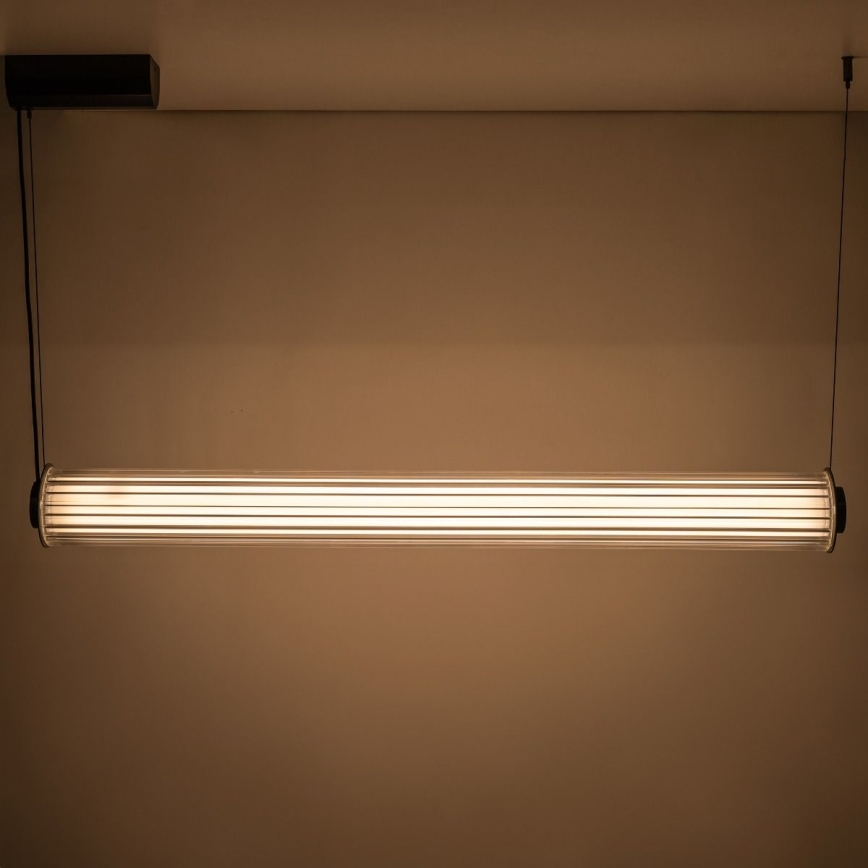 Zuma Line - Димируем LED полилей на кабел LED/39W/230V 2700-6500K черен + дистанционно управление