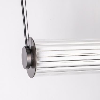 Zuma Line - Димируем LED полилей на кабел LED/39W/230V 2700-6500K черен + дистанционно управление