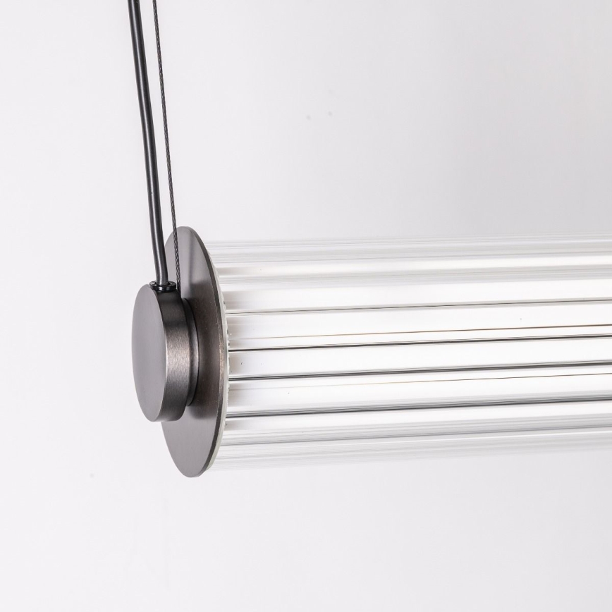 Zuma Line - Димируем LED полилей на кабел LED/39W/230V 2700-6500K черен + дистанционно управление