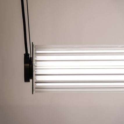 Zuma Line - Димируем LED полилей на кабел LED/39W/230V 2700-6500K черен + дистанционно управление