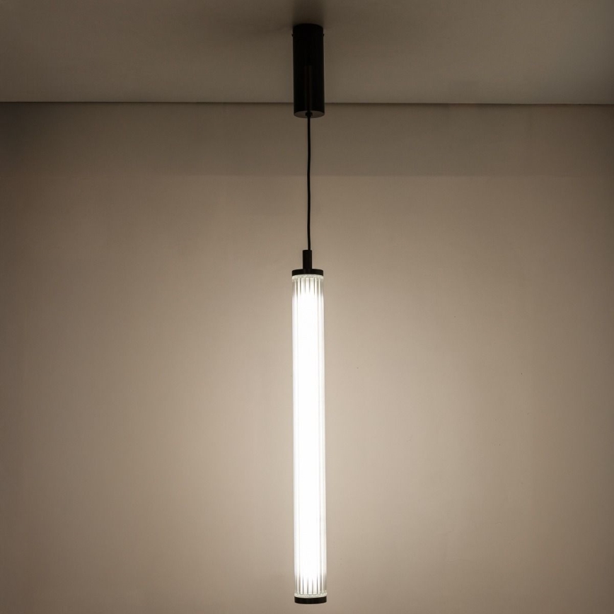 Zuma Line - Димируем LED полилей на кабел LED/26W/230V 2700-6500K черен + дистанционно управление