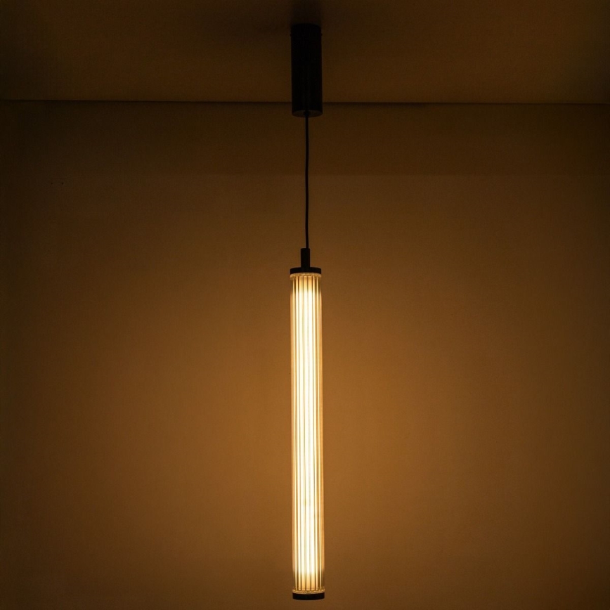 Zuma Line - Димируем LED полилей на кабел LED/26W/230V 2700-6500K черен + дистанционно управление
