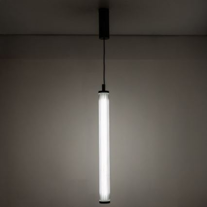 Zuma Line - Димируем LED полилей на кабел LED/26W/230V 2700-6500K черен + дистанционно управление
