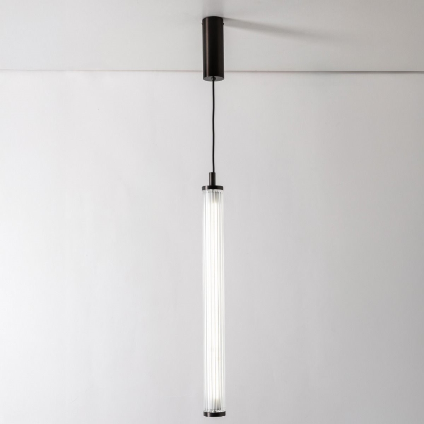 Zuma Line - Димируем LED полилей на кабел LED/26W/230V 2700-6500K черен + дистанционно управление
