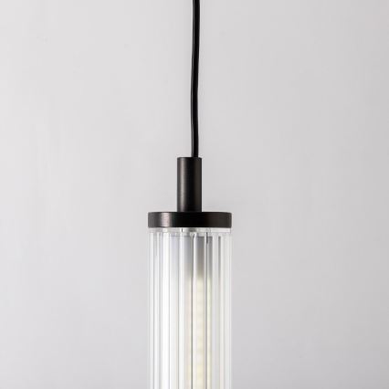 Zuma Line - Димируем LED полилей на кабел LED/26W/230V 2700-6500K черен + дистанционно управление