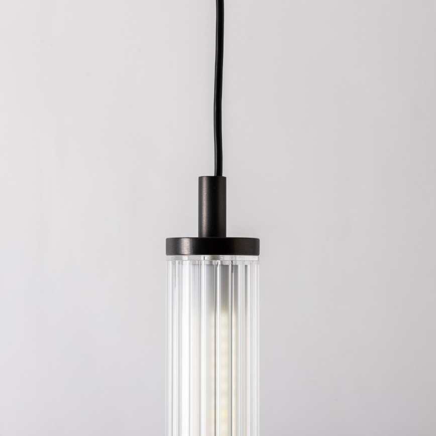 Zuma Line - Димируем LED полилей на кабел LED/26W/230V 2700-6500K черен + дистанционно управление