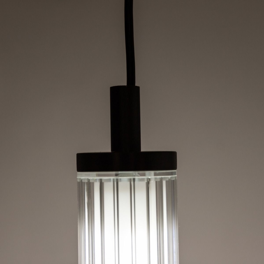 Zuma Line - Димируем LED полилей на кабел LED/26W/230V 2700-6500K черен + дистанционно управление