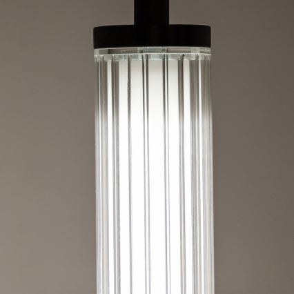 Zuma Line - Димируем LED полилей на кабел LED/26W/230V 2700-6500K черен + дистанционно управление