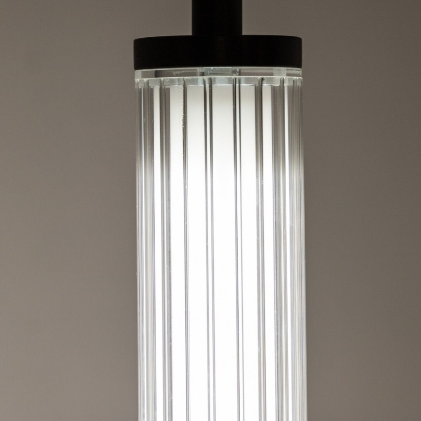 Zuma Line - Димируем LED полилей на кабел LED/26W/230V 2700-6500K черен + дистанционно управление